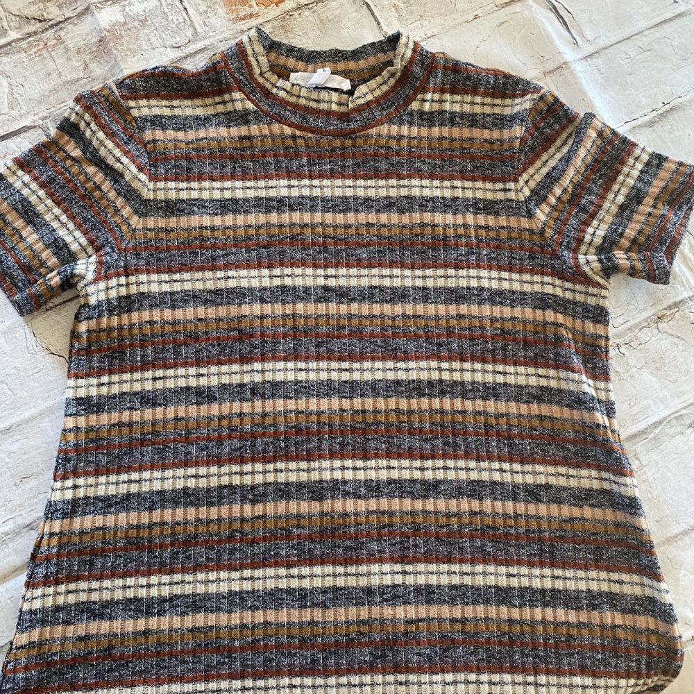 BCBGeneration Striped Knit Mini Dress - Picture 2 of 8